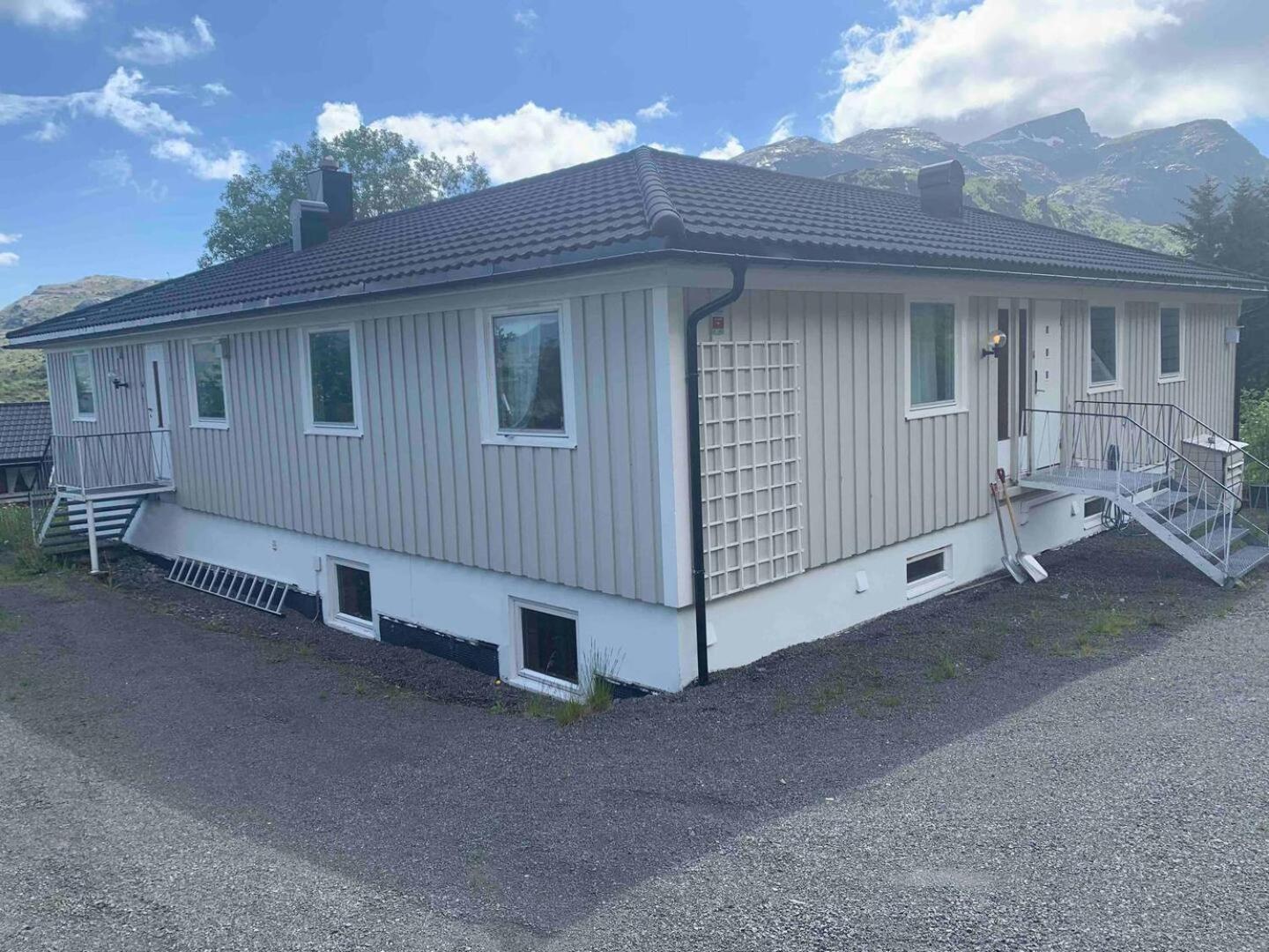 Big House In Amazing Napp, Lofoten Bagian luar foto